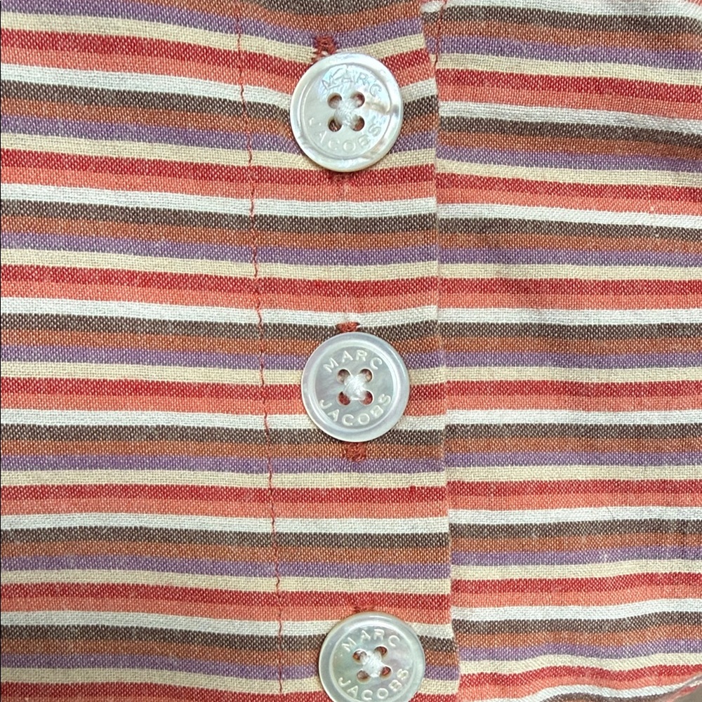 Rare vintage Marc By Marc Jacobs striped tunic blouse - Picture 8 of 11